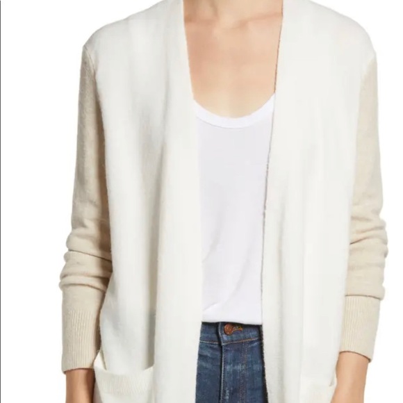 Madewell New Color Block Soft And Light Cardigan - Picture 2 of 8